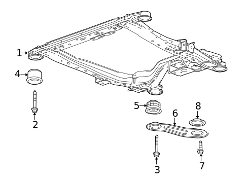 Suspension Mounting for 2016 Buick LaCrosse #0