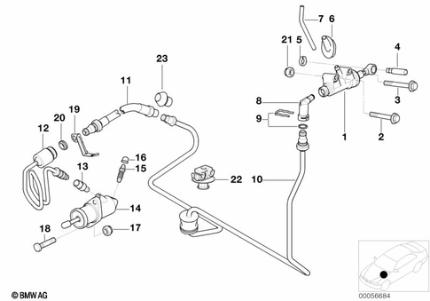 Clutch Control for 2002 BMW Z8 #0