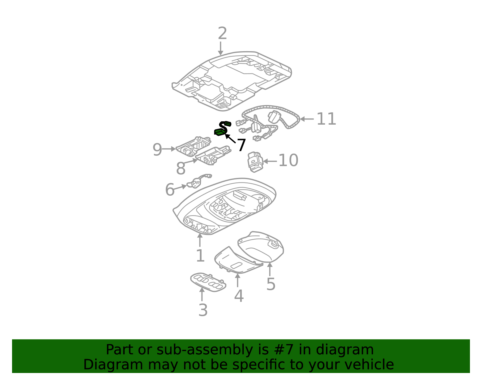 Radio Volume Compensator Interior Noise Microphone 15240415 ...