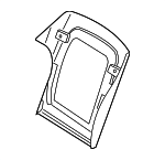 52203410160 - Body: Seat Back Panel for BMW: X3 Image
