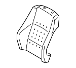 52107118413 - Body: Seat Back Pad for BMW: 325i, 325xi, 328i, 328i xDrive, 328xi, 330i, 330xi, 335d, 335i, 335i xDrive, 335xi, M3 Image