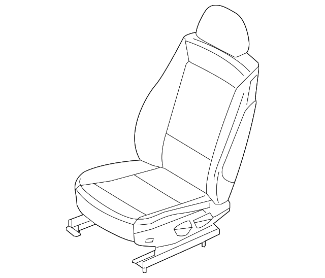 Seat Assembly - BMW (52-10-0-033-862)