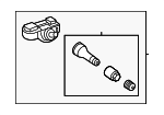 905003064 - Tire &amp; Wheel: Tire Pressure Monitoring System (TPMS) Sensor for Mercedes-Benz Image