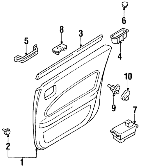 Switches for 1996 Nissan Maxima #2