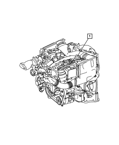 Engine Identification, Service Engines & Engine Service Kits for 2008 Dodge Sprinter 2500 #0