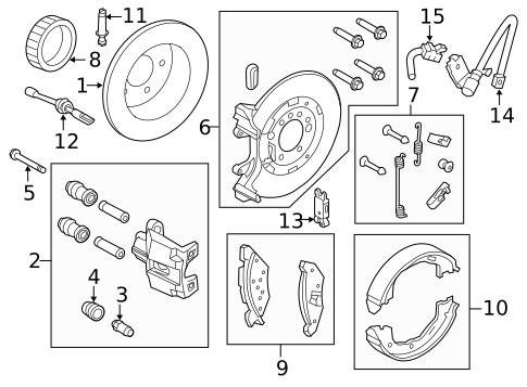 Drums & Rotors for 2004 Mercury Marauder #0