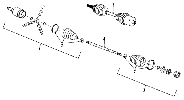 21013354 - : Intermediate Shaft for GM Image