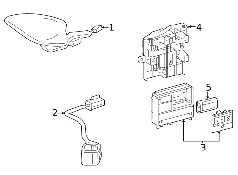 Communication System Components for 2020 Chevrolet Equinox #4