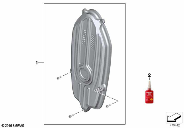 83192210339 - Design: Thread Lock, Medium-Strength - 10ML for BMW-Motorrad Image