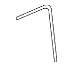 5104426AA - Body: Belt Weather-strip for Dodge: Sprinter 2500, Sprinter 3500 Image