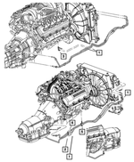 55038177AF - Cooling: Supply &amp; Return Tube &amp; Hose for Mopar Image