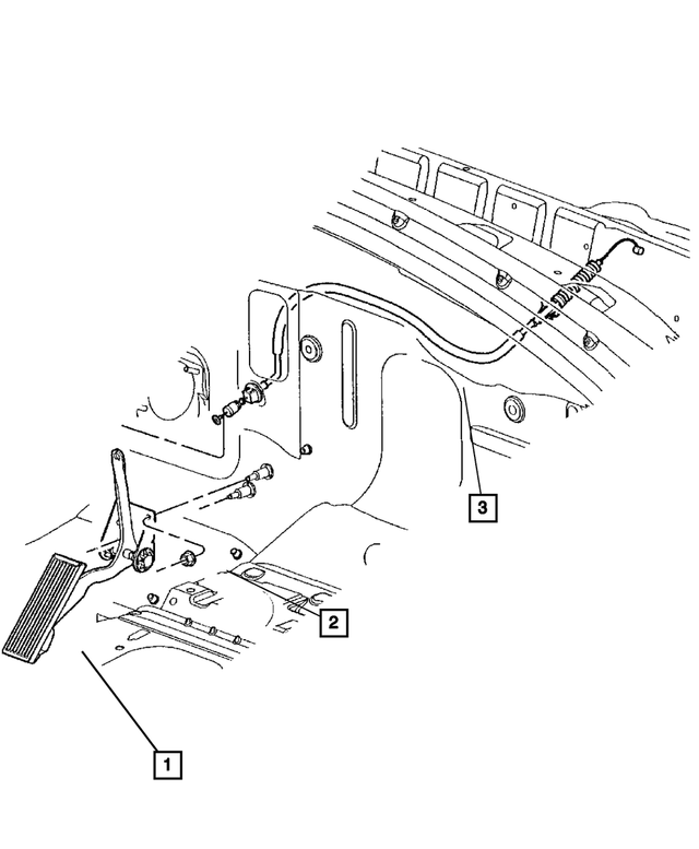 52079304AD - Fuel: Accelerator Pedal for Mopar Image