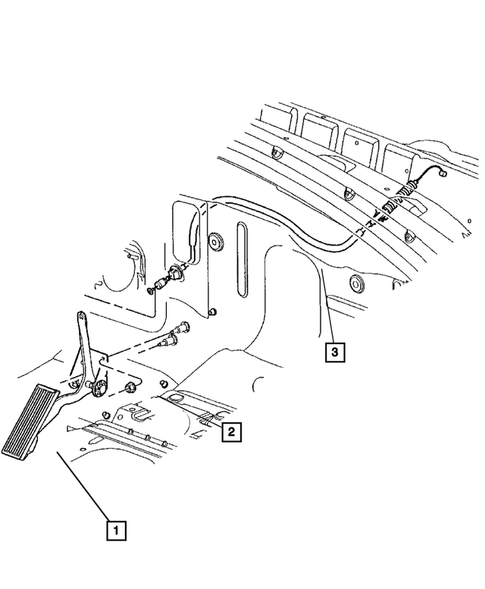 Accelerator Pedal for 2007 Dodge Dakota #0