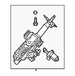 488103JA1B - Steering: Steering Column for Nissan: Murano, Pathfinder Image