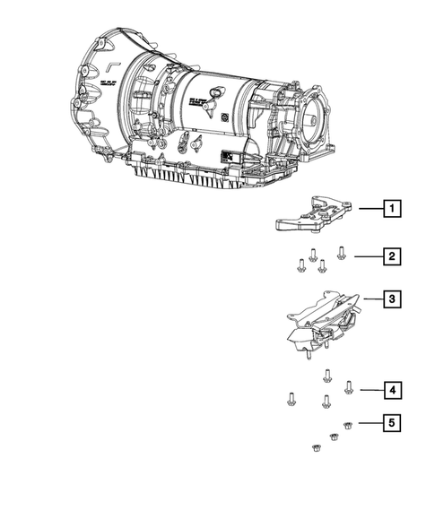 Mounting and Skid Plate for 2018 Ram 1500 #4
