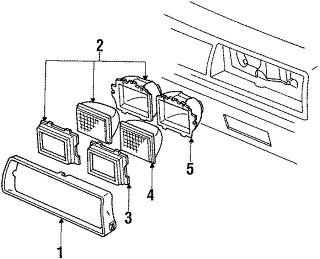 15194306 - Electrical: Headlamp Assembly for GM Image