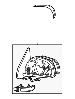8791004202 - : Mirror Assembly Right for Toyota: Tacoma Image