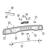 68096286AA - Electrical: Taillamp Jumper Wiring for Mopar Image image