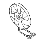 1C0959455C - Cooling System: Fan Assembly for Volkswagen: Beetle, Golf, Jetta Image