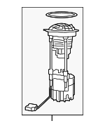 68643794AC - : Fuel Pump And Sender Assembly for Ram: 2500, 3500 Image