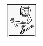 57009238AA - Fuel System: Filler Pocket for Ram: 2500, 3500 Image