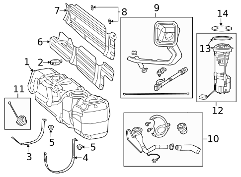 Fuel System Components for 2021 Ram 2500 #0