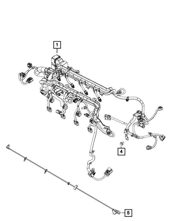 68104440AC - Electrical: Engine Block Heater Cord for Mopar Image image