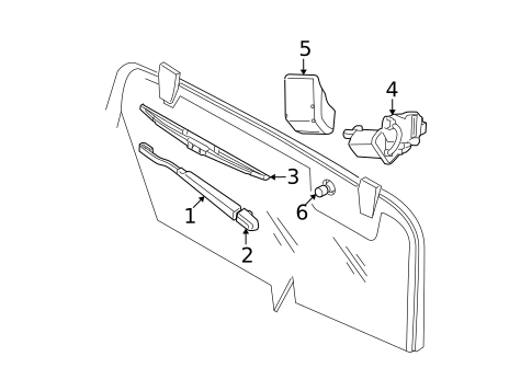 Wipers for 2018 Jeep Wrangler JK #1