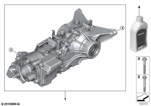 Rear-Axle-Drive for 2020 Mini JCW ALL4 #1
