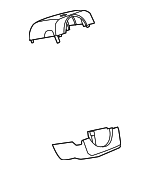 1GD32DX9AC - Steering: Column Cover for Ram: 1500, 1500 Classic, 2500, 3500 Image