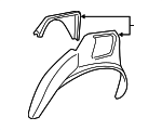 12529882 - Body: Outer Wheelhouse for Buick: Terraza | Chevrolet: Uplander, Venture | Oldsmobile: Silhouette | Pontiac: Montana, Trans Sport | Saturn: Relay Image