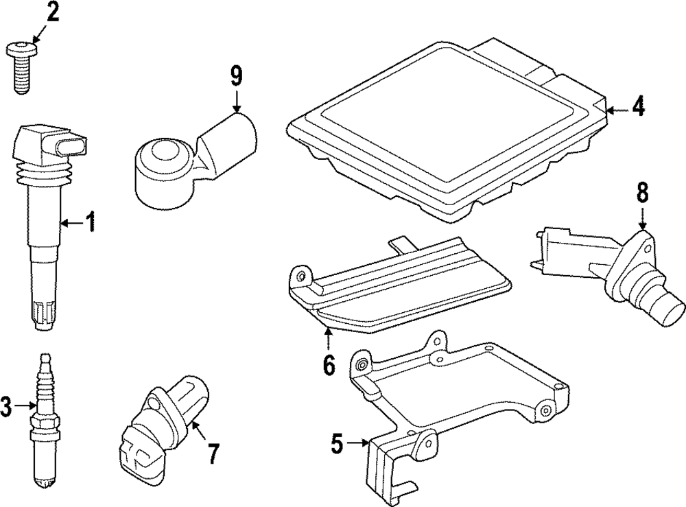 2022-2025 Porsche Spark Plug 9GT-905-612-A | Sunset Porsche
