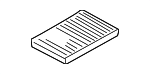 1J0819644A - HVAC: Filter for Volkswagen Image