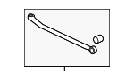 TRB3 - Suspension: Motorcraftâ„¢ Suspension Track Bar for Ford Image