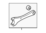RARM4 - Suspension: Motorcraftâ„¢ Radius Arm for Ford Image