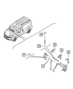 68441491AA - Interior Trim: Instrument Panel Reinforcement for Mopar Image