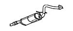 20779917 - Exhaust: Muffler &amp; Pipe for Cadillac: Escalade | Chevrolet: Tahoe | GMC: Yukon Image