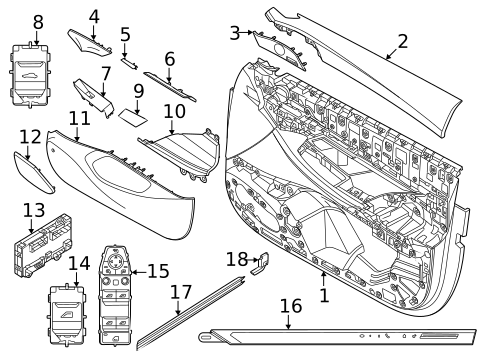 Control Modules for 2025 BMW 530i #0