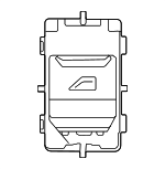61315A2BCB5 - Body: Window Switch for BMW: 228 xDrive Gran Coupe, 530i, 530i xDrive, 540i xDrive, 550e xDrive, i5, iX, M5, X1, X2, X3 Image