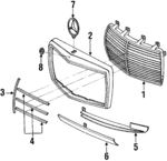 1238880185 - : Molding for Mercedes-Benz Image