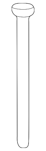 5L8Z6754BA - Engine: Engine Oil Dipstick Tube for Ford: Escape Image