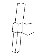 15876169 - Body: Rear Retainer for GM Image