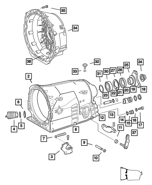 Case and Extension for 2007 Chrysler Crossfire #0