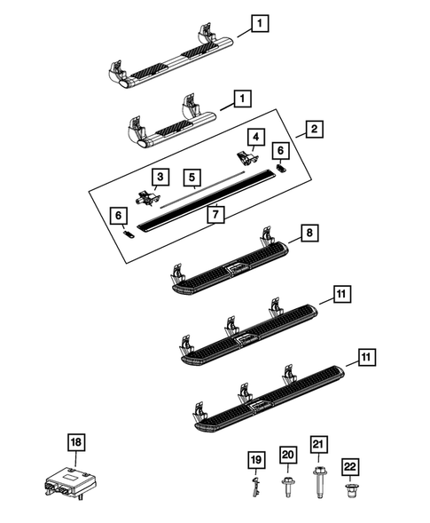 Running Boards and Side Steps for 2021 Ram 2500 #0