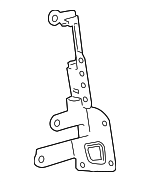 8611848040 - Body: AM/FM CD Bracket for Toyota: Highlander Image