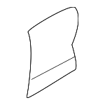 4D0805088D - Body: Filler Plate for Audi: A8, A8 Quattro, S8 Image