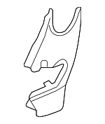 81352TK8A01ZB - Body: Recline Cover for Honda: Odyssey Image