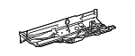 2516100860 - Body: Front Floor Pan for Mercedes-Benz Image