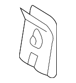 8V0853147 - Body: Lower Quarter Trim Clip for Audi: A3, A3 Quattro, A3 Sportback e-tron, A4, A4 allroad, A4 Quattro, A5 Sportback, A6 allroad, A6 Quattro, A7 Sportback, Q6 e-tron, RS5 Sportback, RS6 Avant, RS7 Sportback, S3, S4, S5 Sportback, S6, S7 Sportback, SQ6 e-tron Image