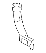 FL3Z19E630B - Body: Defroster Duct Extension for Ford: F-150 Image